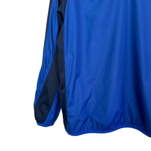 NIKE Y2K Windbreaker Jacket Warm up Mens Size XL Long Sleeve 1/4 Zip Pullover - Picture 6 of 16